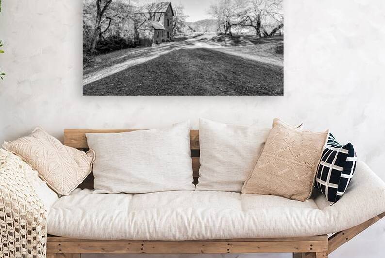 Timeless Mill Ozarks Landmark Grayscale by Jennifer White