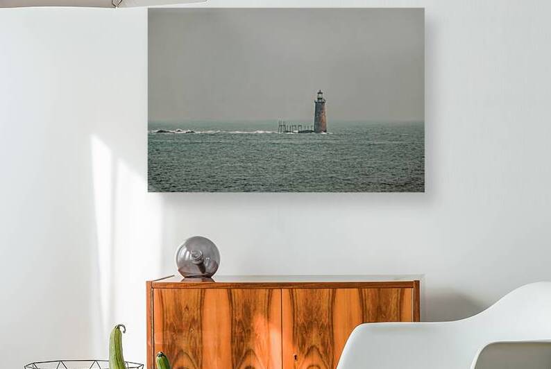 Ram Island Ledge Lighthouse by Kelley Richens