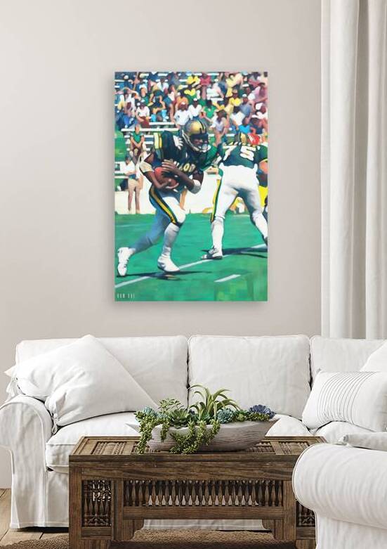 1982 Baylor Bears Football Art by Row One Brand