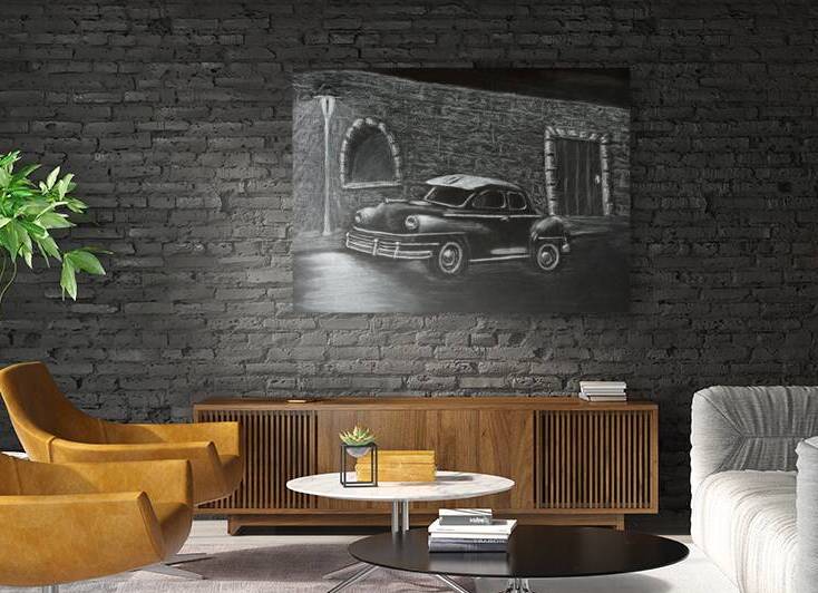 Noir vintage car by Lisa von Biela