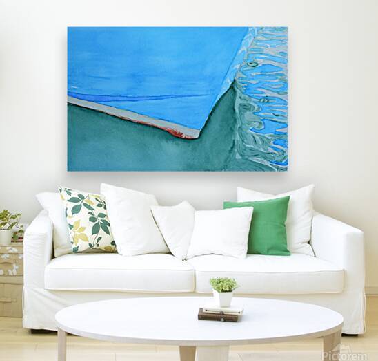 Boat and reflections by Lisa von Biela