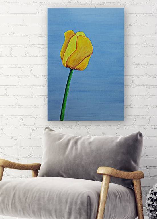 Tulip in Watercolor by Lisa von Biela