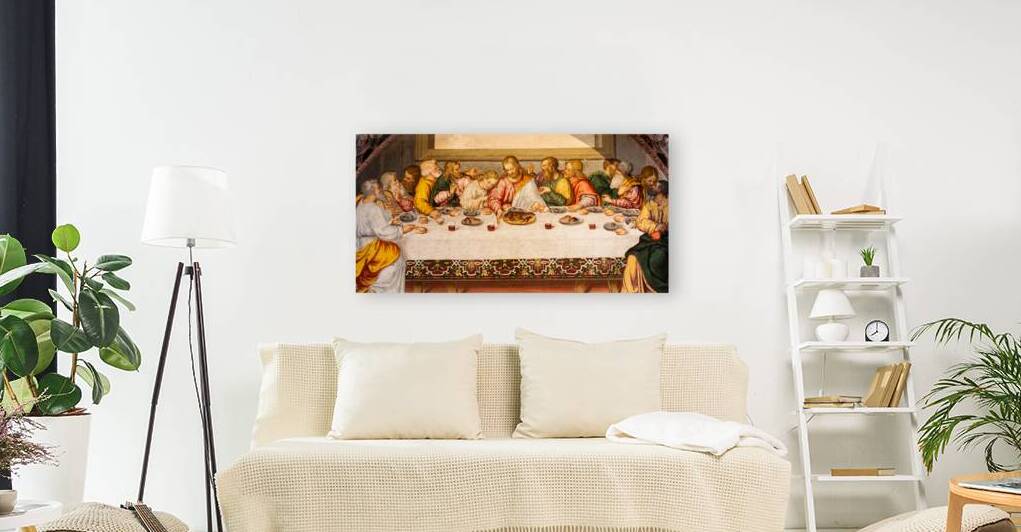 The Last Supper Fresco in San Maurizio al Monastero Maggiore Mi by Paolo Modena