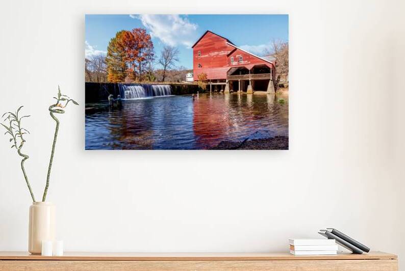 Casting Lines At Historic Rockbridge Mill by Jennifer White
