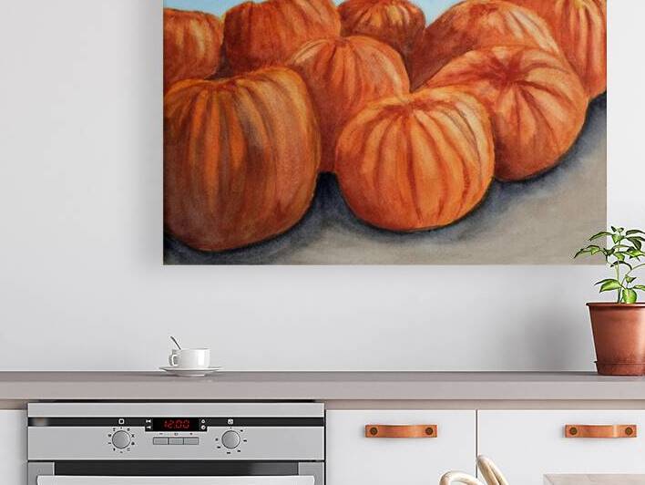 Fall pumpkins by Lisa von Biela