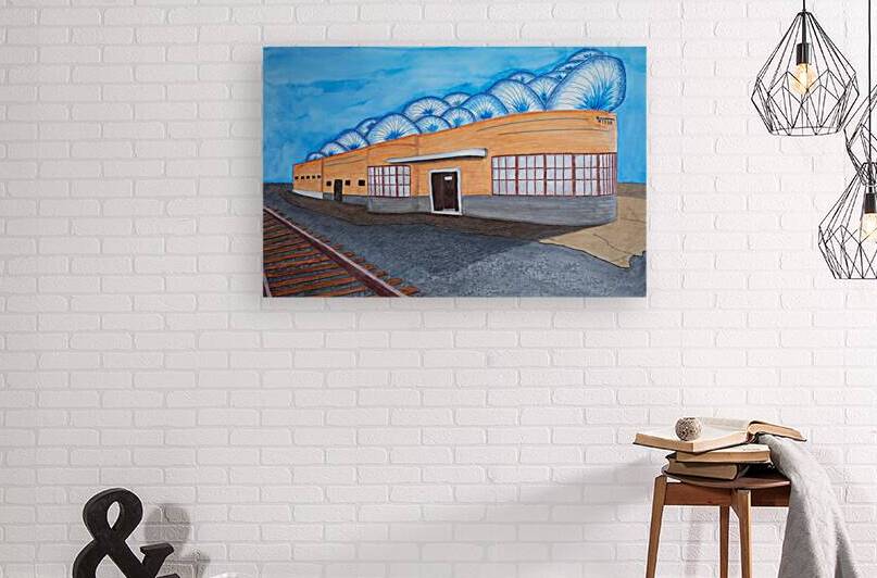 Art Deco Train Station by Lisa von Biela