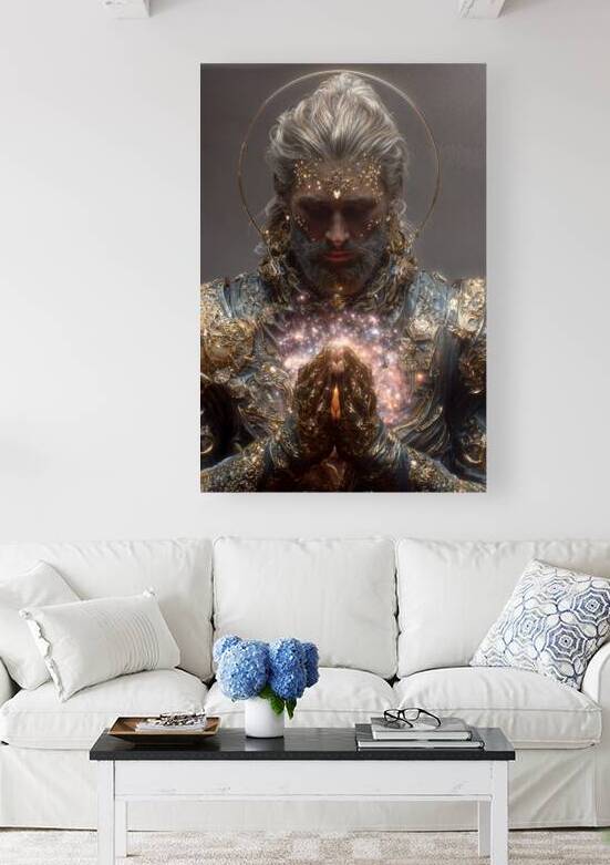 Prayer for galaxy by Infinite Wall Art