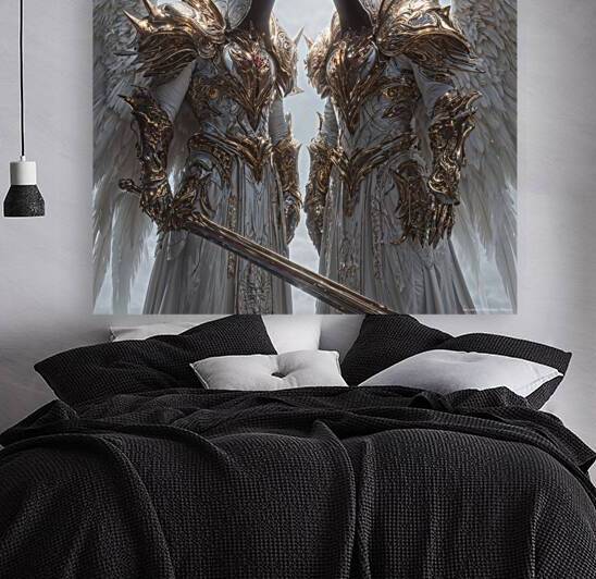 Angel warrior brothers by Infinite Wall Art