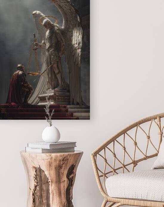 Weigh my deeds by Infinite Wall Art