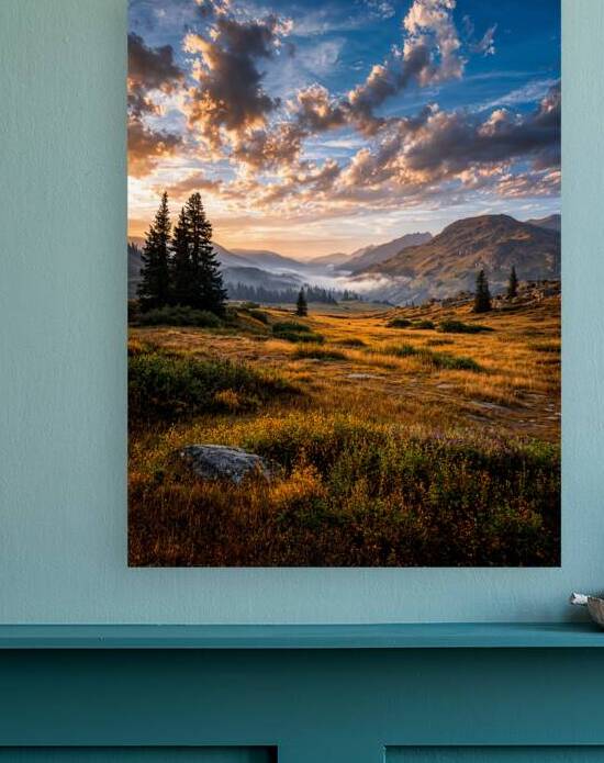 Mountain meadow sunrise 4 by Infinite Wall Art