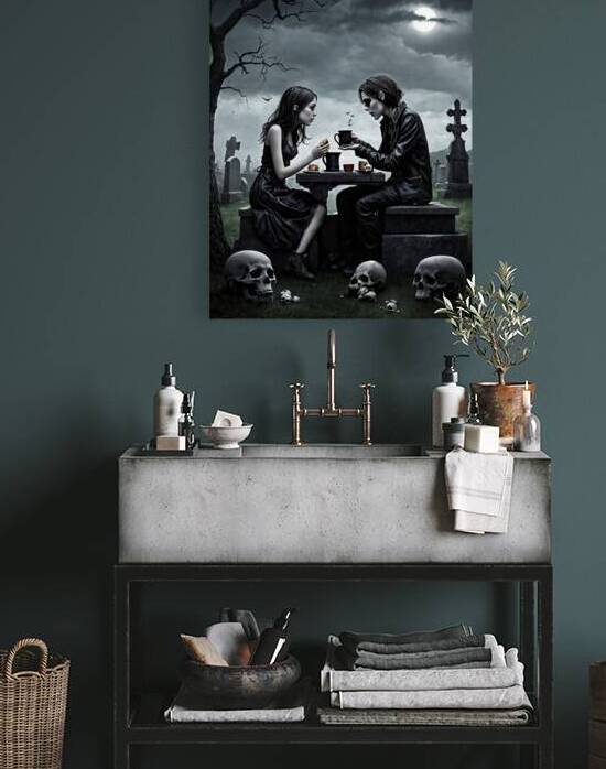 cemetery breakfast by Mcpitu