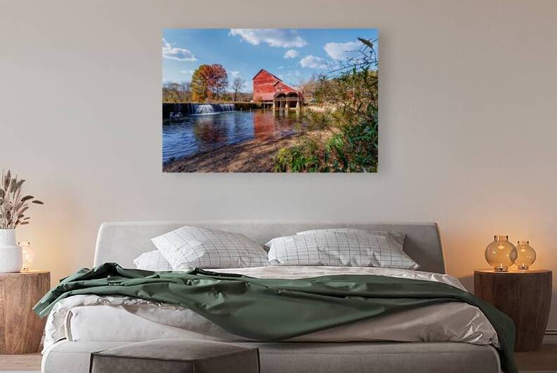 Framed By Nature Rockbridge Mill by Jennifer White