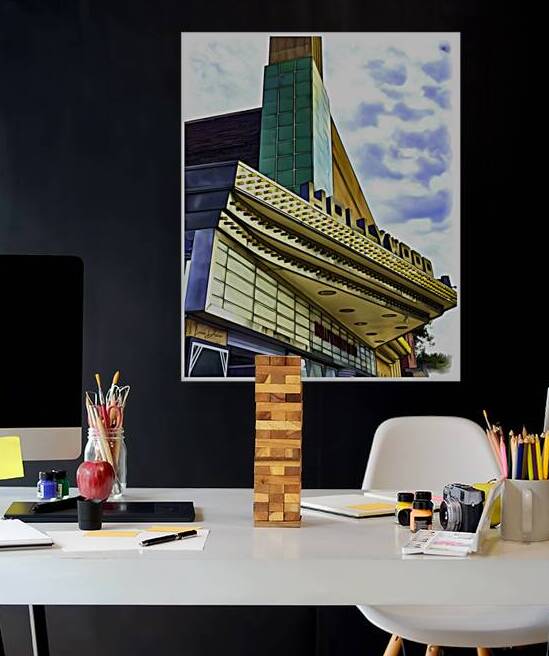 Hollywood Theater NE Mpls -  by Lisa Drew  by Lisa Drew