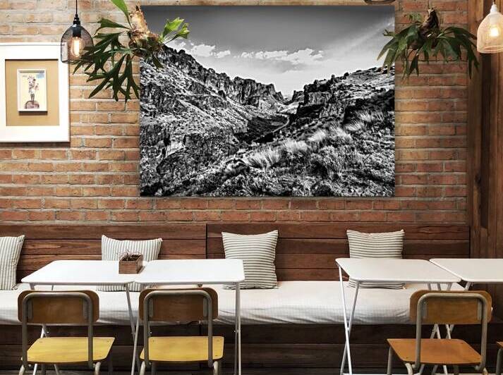 Birch Creek Ranch – Owyhee Canyonlands B&W by Shelia Hunt Photography