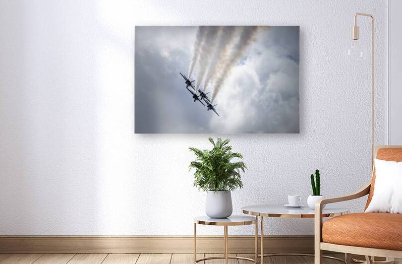 Blue Angels Diamond Pattern by Norma Brandsberg Photography