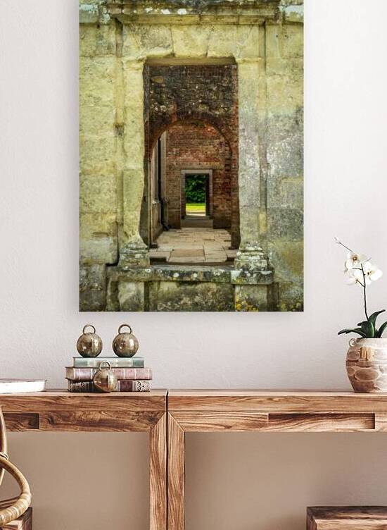 Interior doors and corridors of Appuldurcombe Hall Wroxall on I by Steve Heap