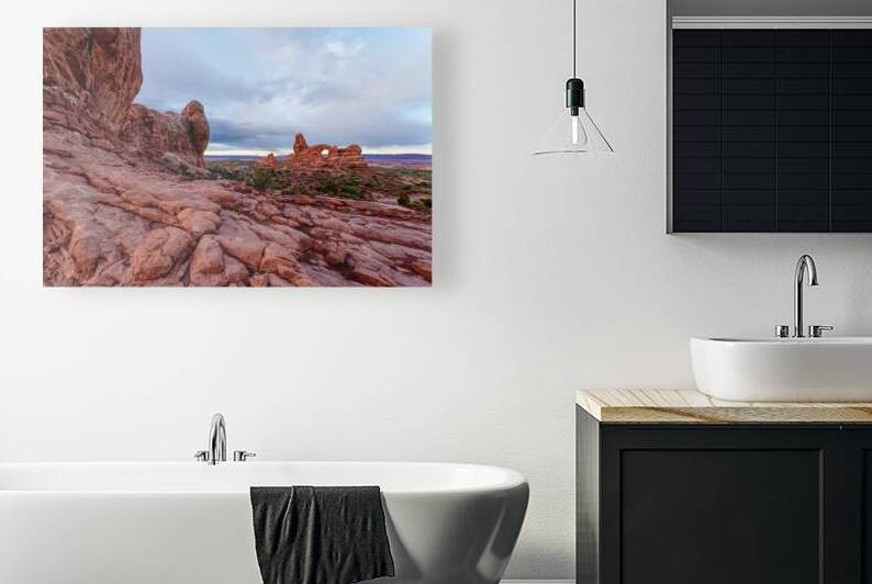 Turret Arch Awakens With The Desert Sky by Jennifer White