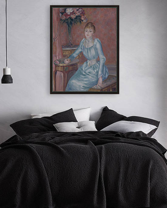 Portrait of Madame de Bonnières by Auguste Renoir