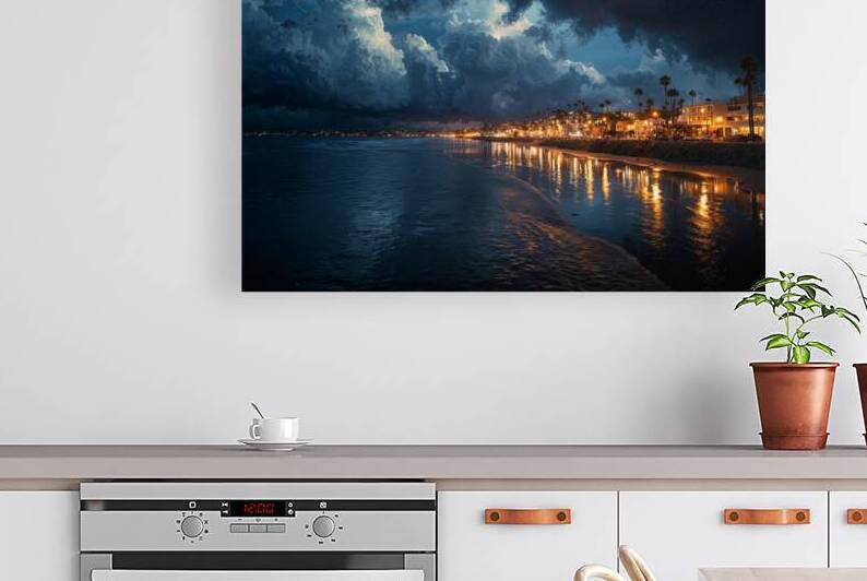 oceanside night 1 by Infinite Wall Art