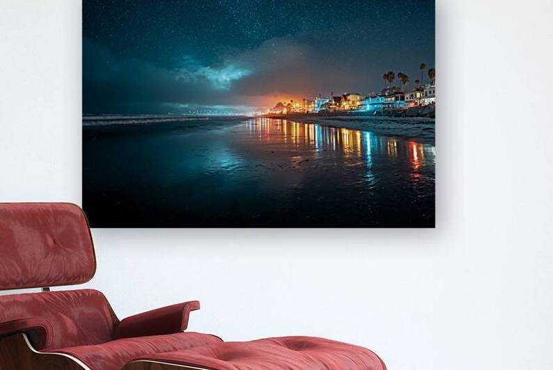 oceanside night 2 by Infinite Wall Art