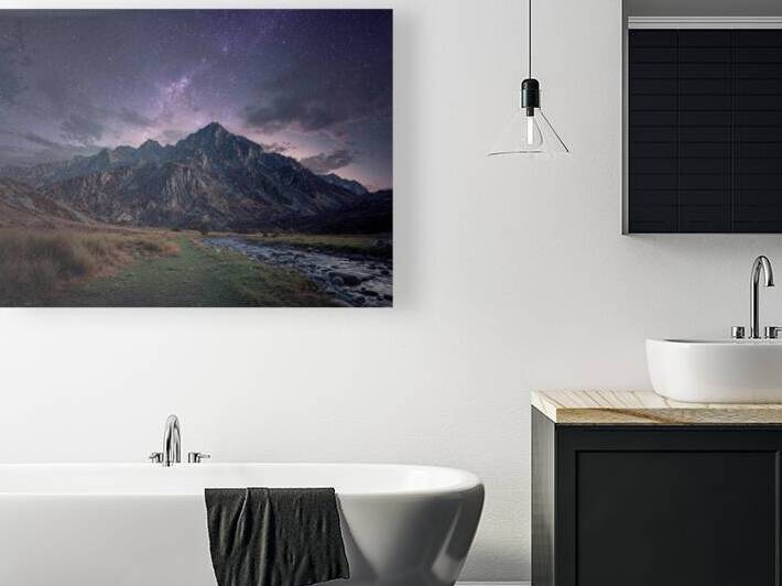 mountains night 1 by Infinite Wall Art