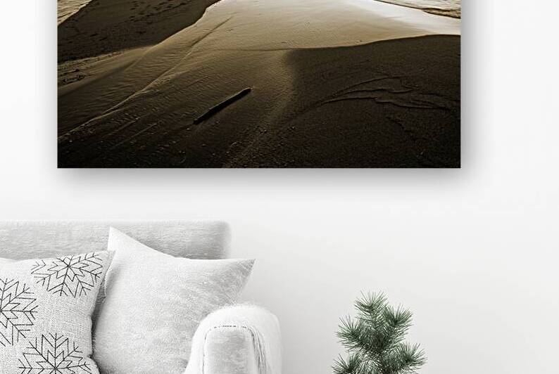 Terrace Bay Beach Sand Print by Stephen Emms