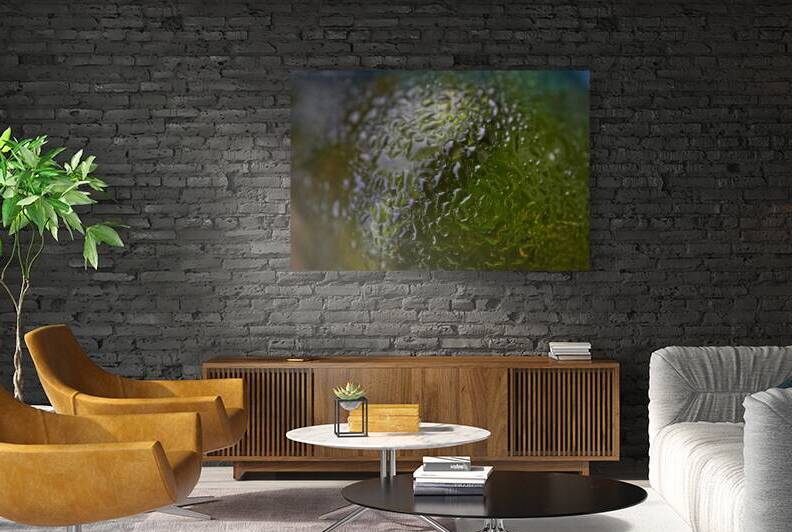 Glass with Morning Dew by Iris H Richardson