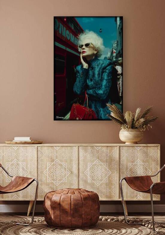 Lady in London FA 25 2x3  8 by Ksavera ART