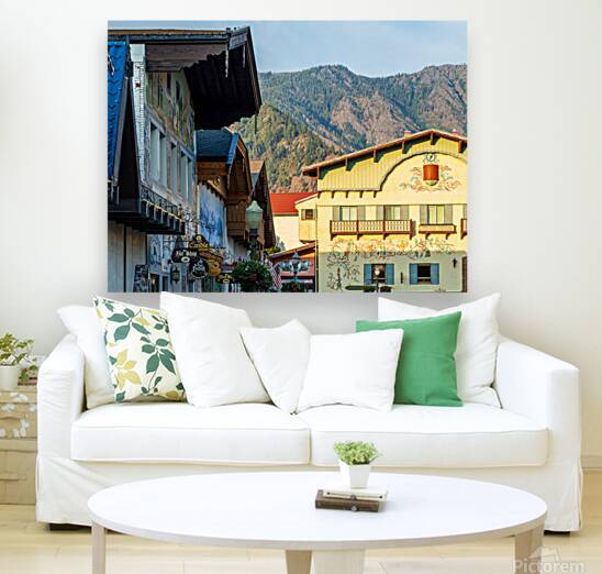 Candles and hat stores in the Alpine village of Leavenworth WA by Steve Heap