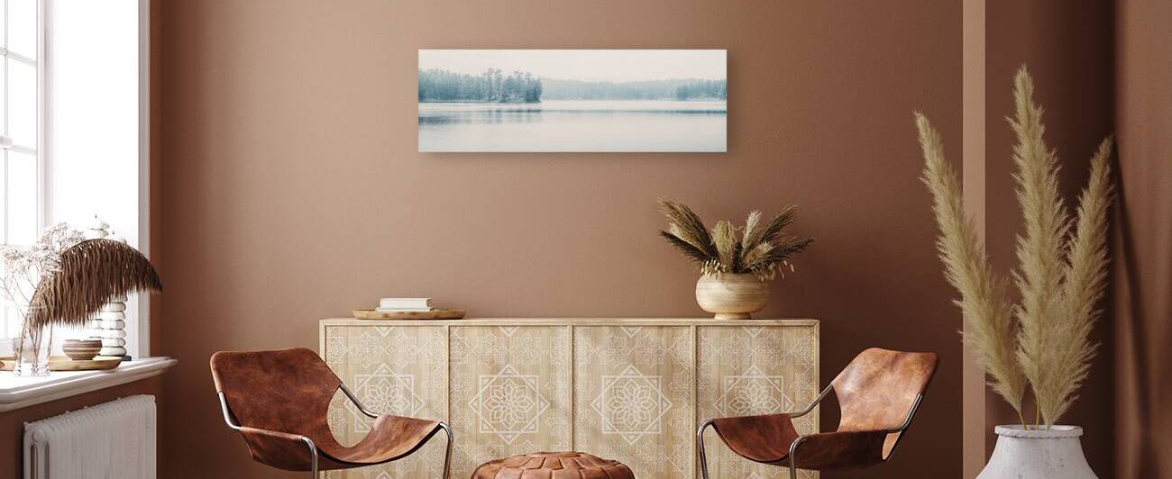 Silent Smoke on Stockade Lake by Dream World Images