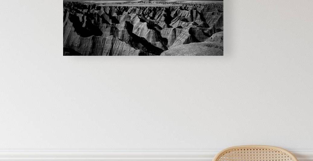 Shadows of the Earth:  A Badlands Vista by Dream World Images