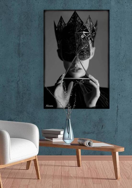 Futuristic portrait FA 25 2x3  88 by Ksavera ART