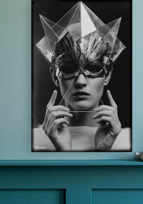 Futuristic portrait FA 25 2x3  93 by Ksavera ART