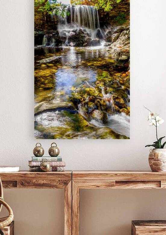 Cascade Below Windsor Lake Dam by Jennifer White