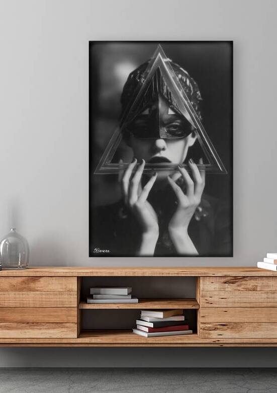 Futuristic portrait FA 25 2x3  98 by Ksavera ART