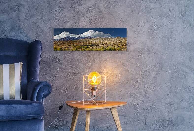 Billowing Clouds At Red Rocks Nevada by Frank Wilson