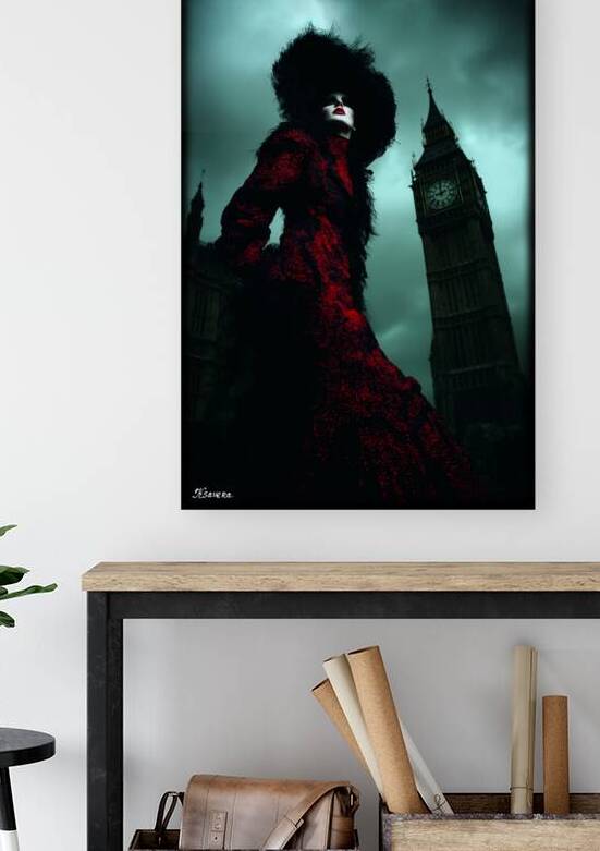 Lady in London FA 25 2x3  125 by Ksavera ART