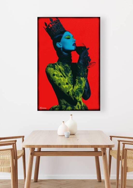 Queen FA 25 2x3  121 by Ksavera ART