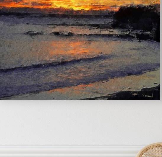 Hunts Point Sunset by Paul Newman Studio