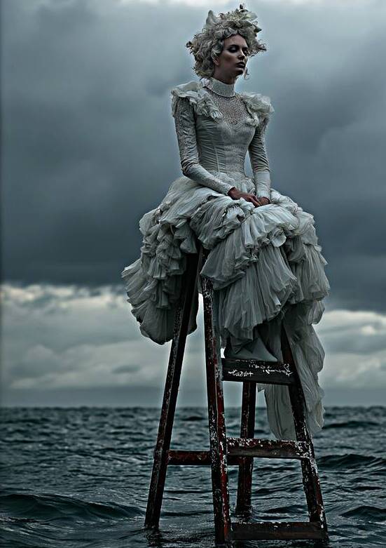 Lady of sea FA 25 2x3  203 by Ksavera ART