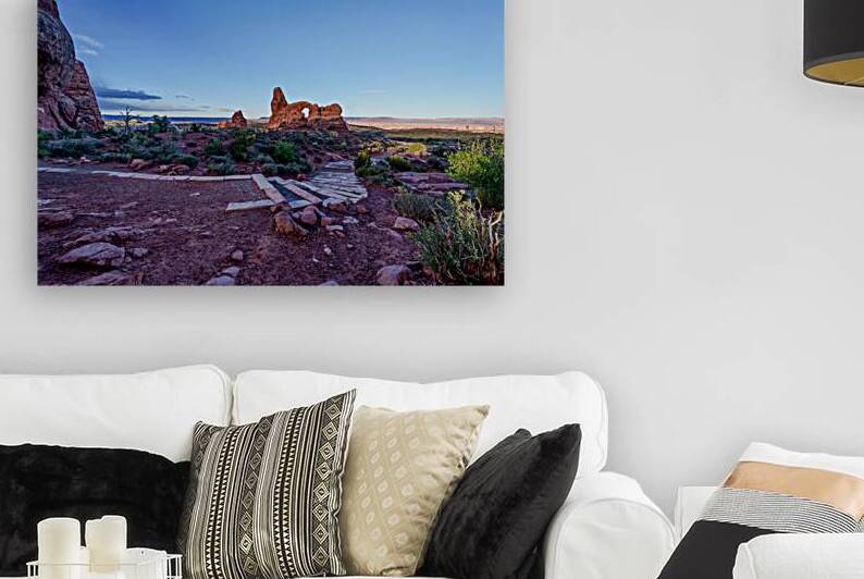 Steps To Turret Arch Arches National Park by Jennifer White