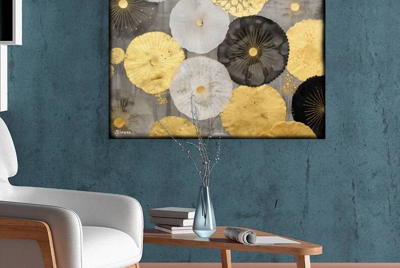 Japanese abstract art FA 25 2x3  429 by Ksavera ART