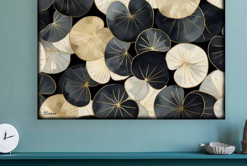 Japanese abstract art FA 25 2x3  464 by Ksavera ART