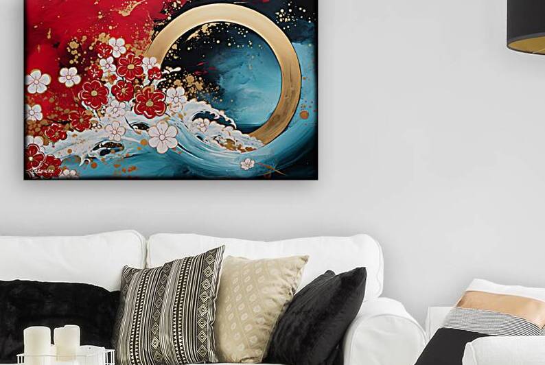 The grat wave of Kanagawa FA 25 2x3  474 by Ksavera ART