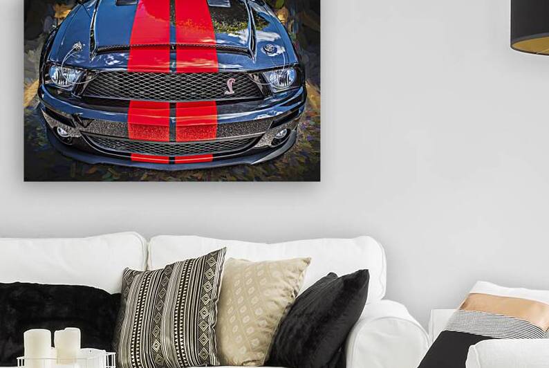 2007 Black Ford Shelby GT 500 Mustang 2 by Rich Franco