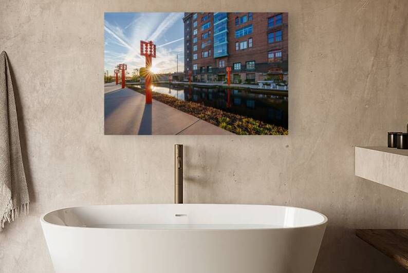 Double Sunburst Morning Omaha by Jennifer White