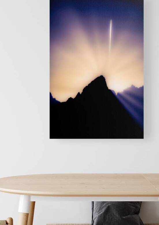 Divine Summit   Grand Teton Sunset by Dream World Images