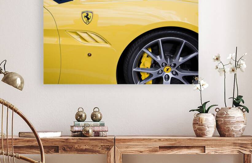 2012 Yellow Ferrari 458 Italia Spyder X100 1 by Rich Franco
