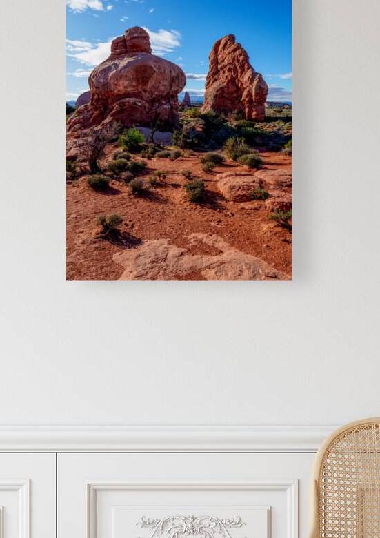 Windows Section Rock Formations Arches NP by Jennifer White
