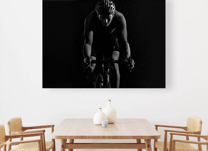 Power in Focus — The Cyclist’s Determination by MotivatePrints
